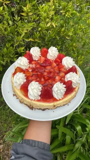 Chessecake Fresa Entero